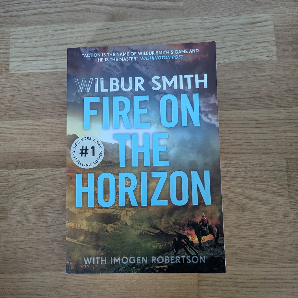 4/$10 📚 Fire on the Horizon Book by Wilbur Smith‎